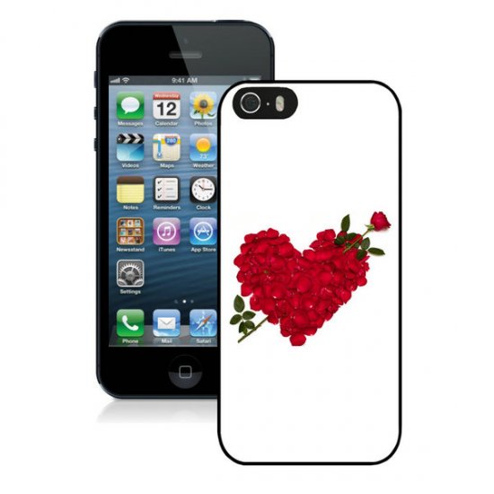 Valentine Rose Love iPhone 5 5S Cases CAT
